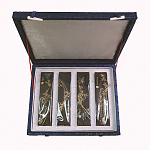 Набор черной сухой туши для каллиграфии КИТАЙ 4шт